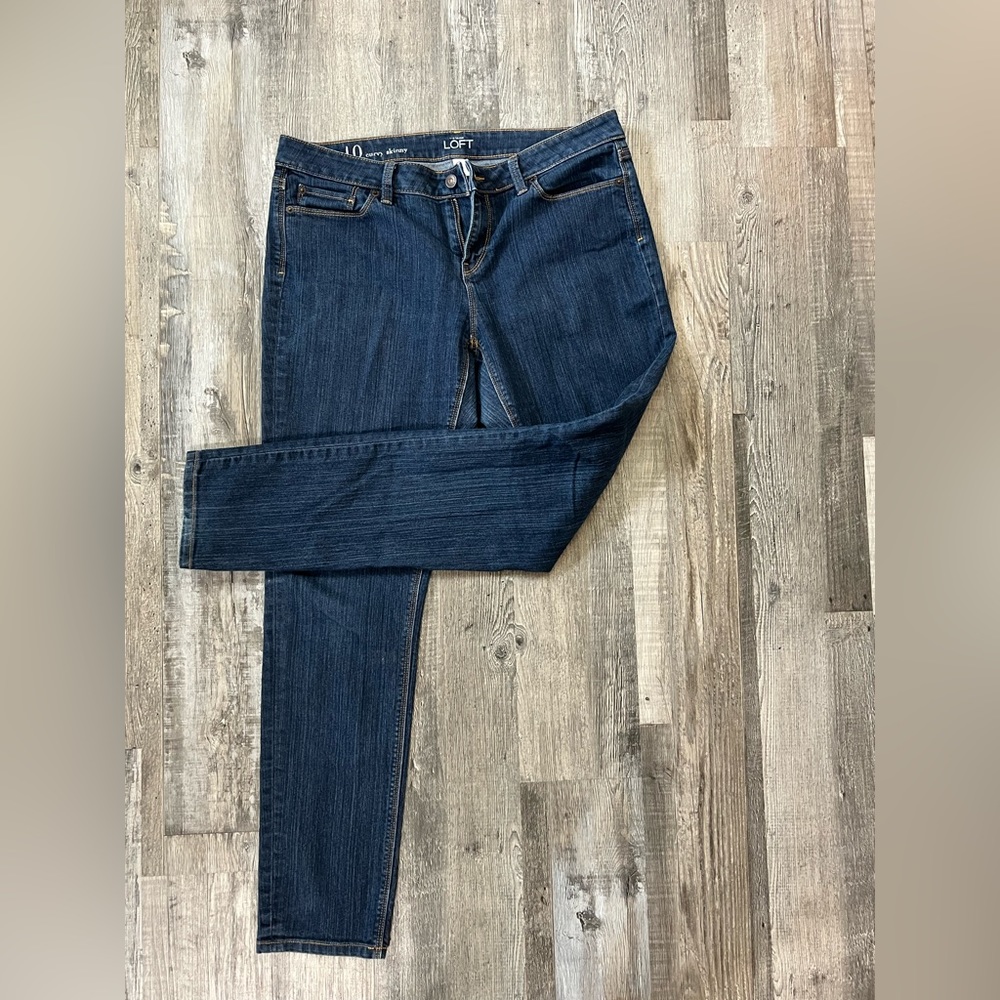 Loft Curvy Skinny Jeans Size 10